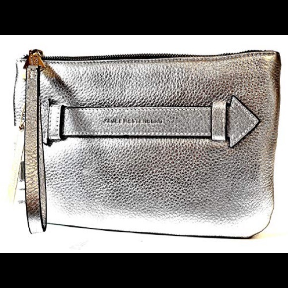 Aimee Kestenberg Handbags - Aimee Kestenberg Melville Pouch Silver